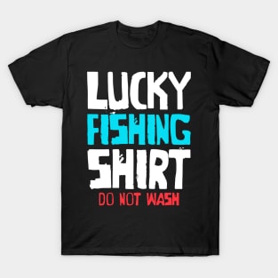 Lucky Fishing Tshirt for men and women T-Shirt